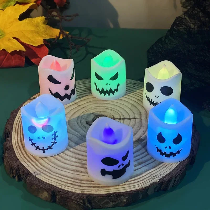 Haunted Ghost Pumpkin Light