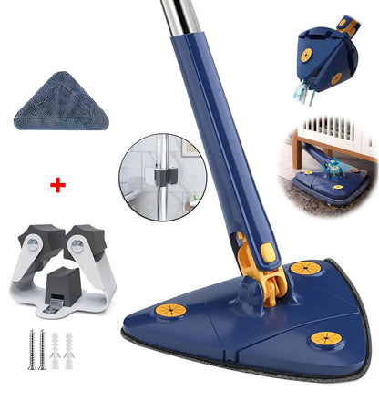 360-degree Telescopic Triangle Mop