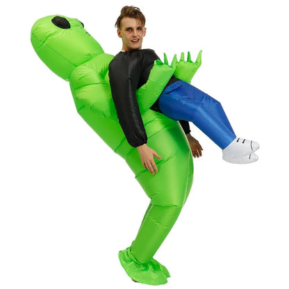 Green Alien Inflatable Costume