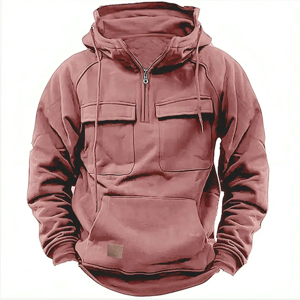 Tactical Fleece Hooded Jacket