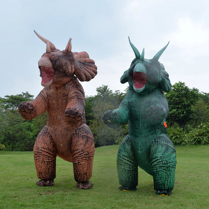 Epic Inflatable Triceratops Costume