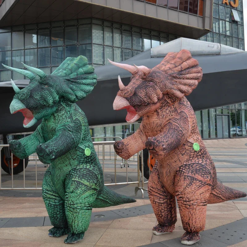 Epic Inflatable Triceratops Costume