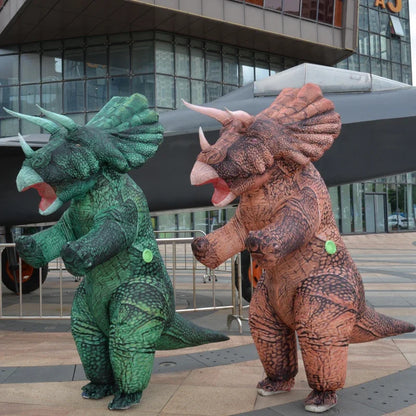 Epic Inflatable Triceratops Costume