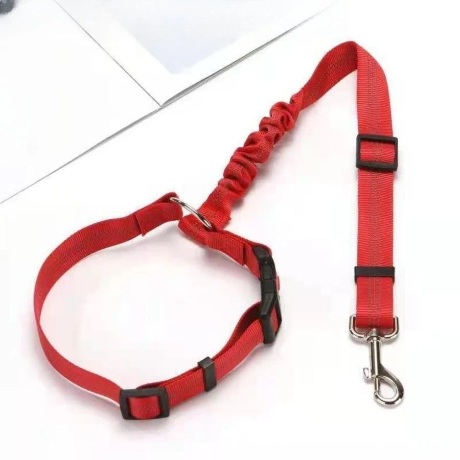 Reflective Car Seat Belt Dog Leash