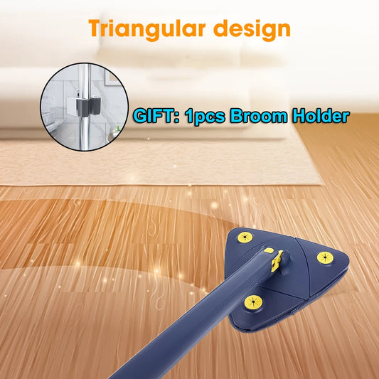 360-degree Telescopic Triangle Mop