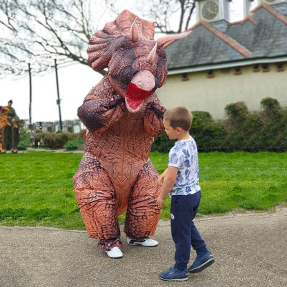 Epic Inflatable Triceratops Costume