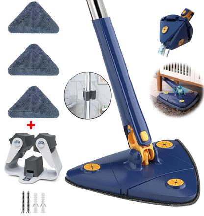 360-degree Telescopic Triangle Mop