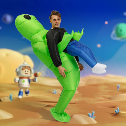 Green Alien Inflatable Costume