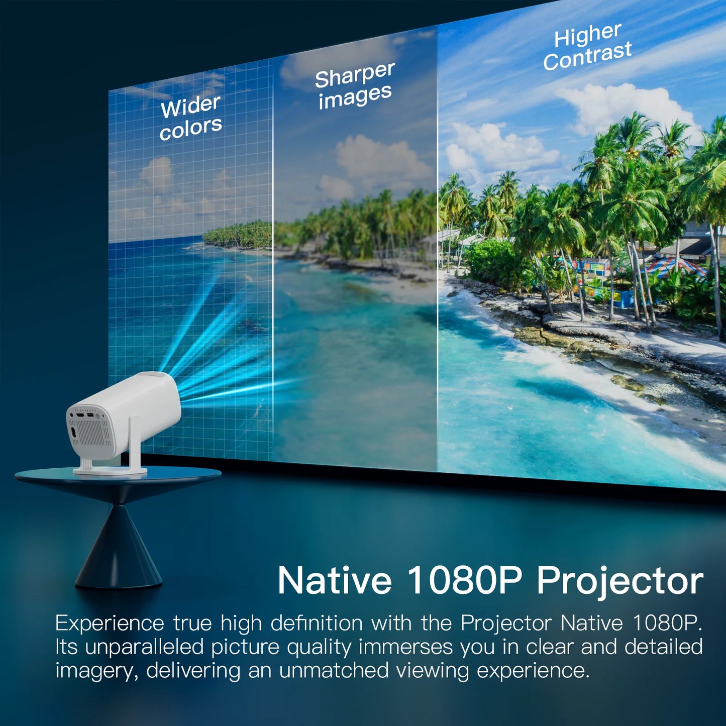 Smart Mini Android Projector